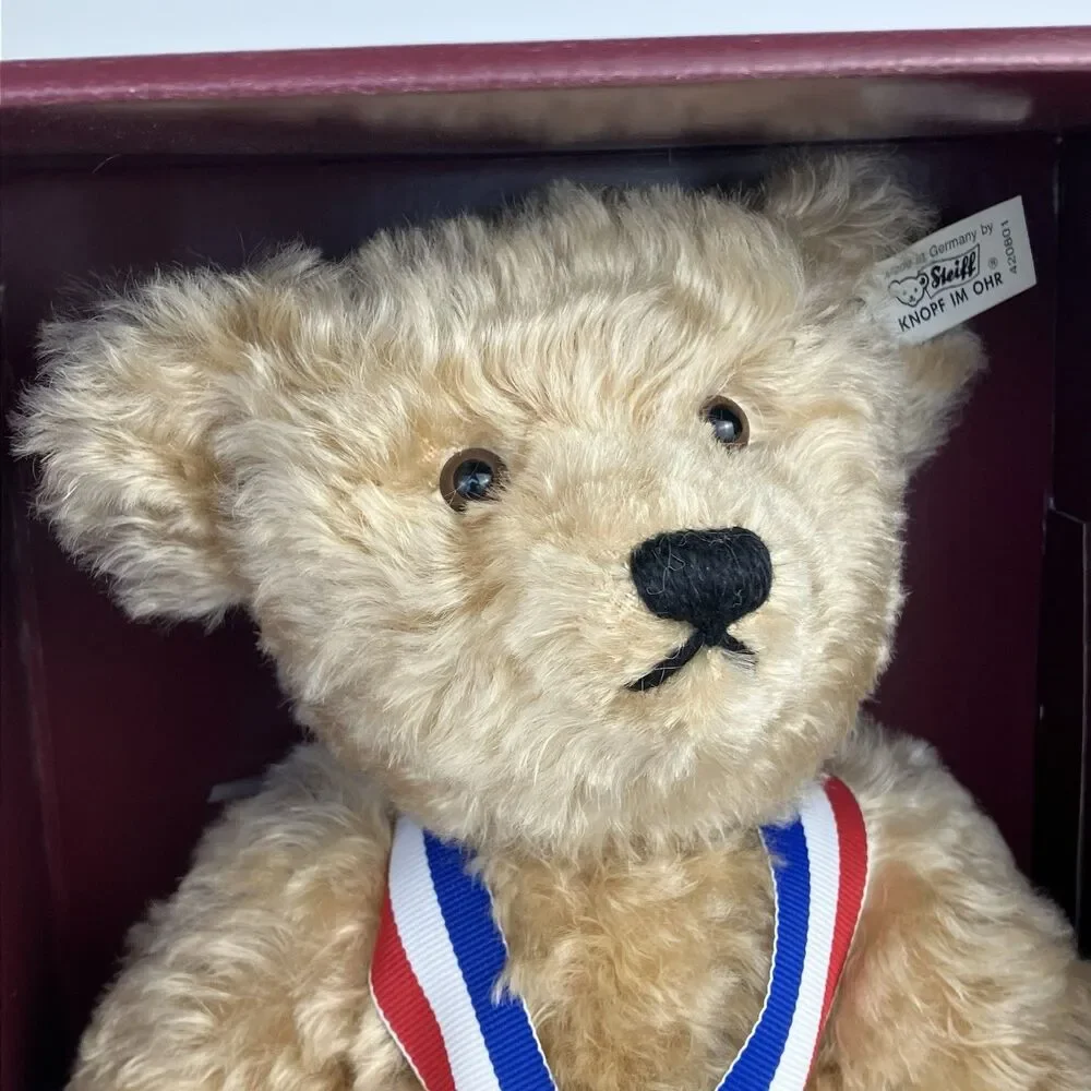 Steiff USA Sam Teddy Bear 1993 | /w Box 28 cm Premiere Edition #2875 (420801)